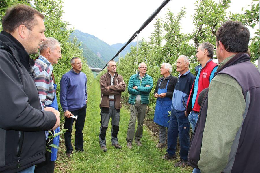 Obstbauern: Flurbegehung zwischen Sorge und neuen Aufgaben